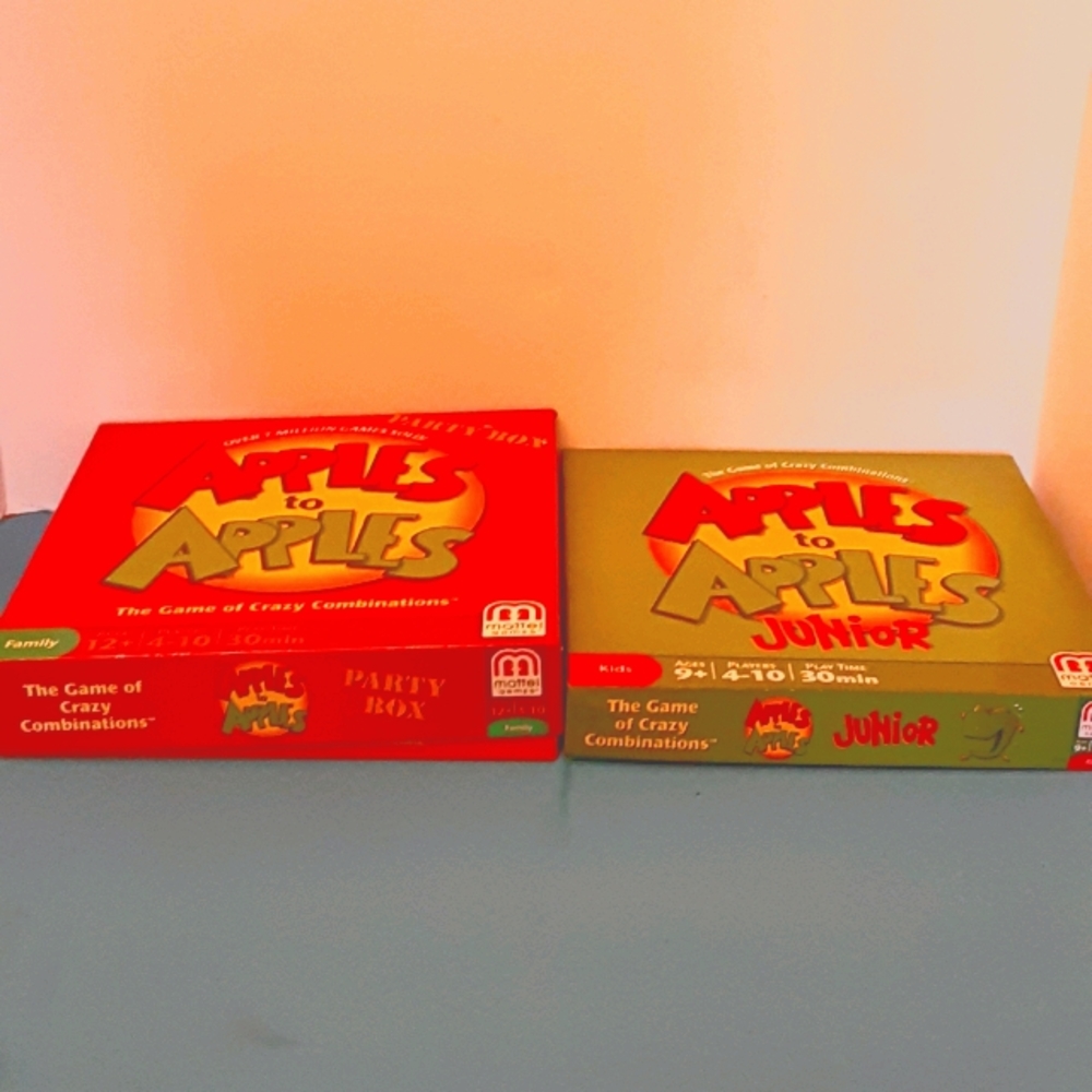 Apple to Apple's Mattel Party and Junior
